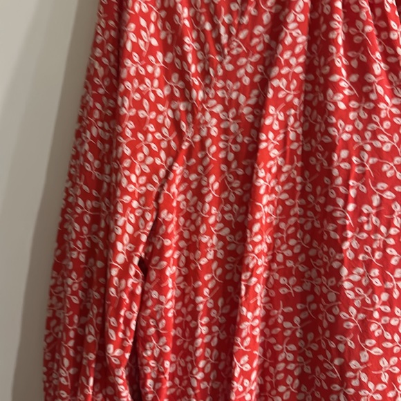 3/$25 Draper James Red Floral Women's Dress - Picture 3 of 5